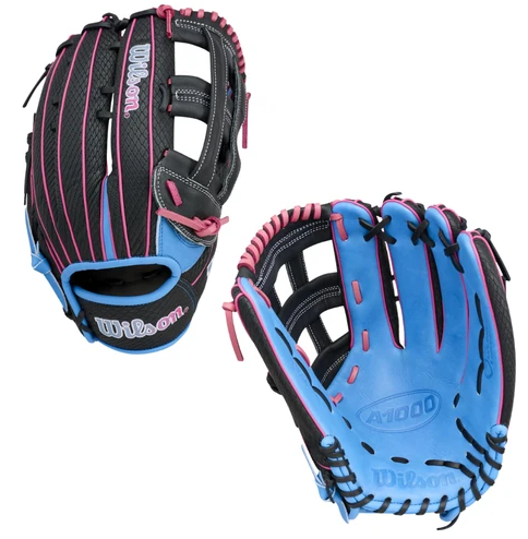 Vist Large View of Product Image Which is Wilson A1000 SMU TUBBS 1922 13” Slowpitch Softball Glove 
