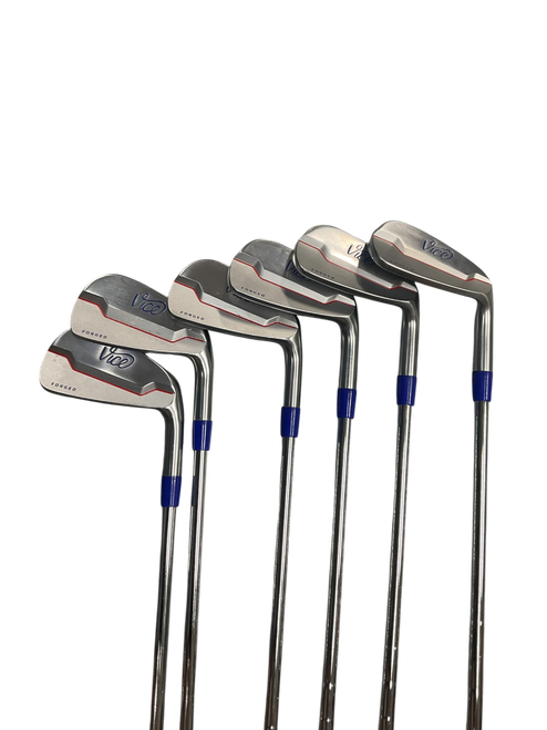 Vist Large View of Product Image Which is Used Vice FORGED VGI01 BLUE Mens Iron Set RH 5I-PW