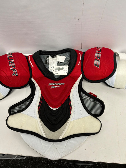 Vist Large View of Product Image Which is Used Bauer X800 Junior Shoulder Pads SM