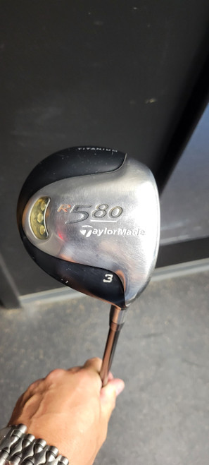Vist Large View of Product Image Which is Used Taylormade R580 Mens Fairway Wood RH 3 Wood