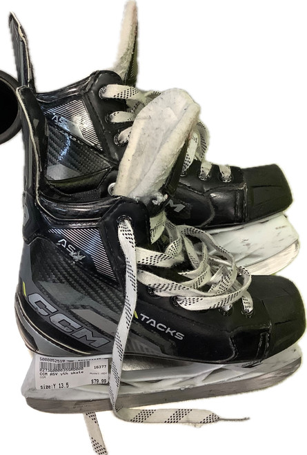Vist Large View of Product Image Which is Used CCM ASV Youth Hockey Skate Youth 13.5
