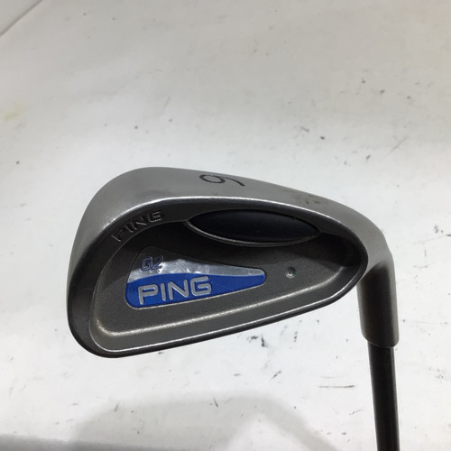 Vist Large View of Product Image Which is Used Ping G2 GREEN DOT 6 IRON RH R FLEX Mens Individual Iron RH 6 Iron