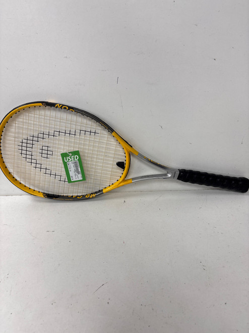 Vist Large View of Product Image Which is Used Head CARBON 3001 Adult Tennis Racquet Yellow 4 3/8"