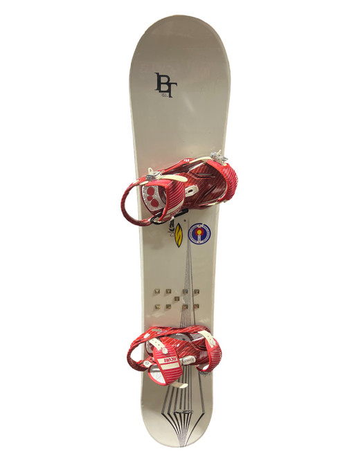 Vist Large View of Product Image Which is Used ATLANTIS IBF Mens Board/Bindings White 153 cm