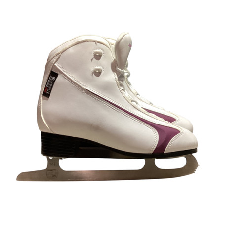 Vist Large View of Product Image Which is Used WinnWell SOFT FIGURE Womens Softboot Skate White Senior 9