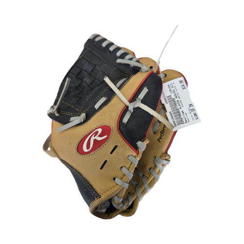 Vist Large View of Product Image Which is Used Rawlings PLAYER SERIES GLOVE 10 BB/SB Glove RH Throw Brown 10"