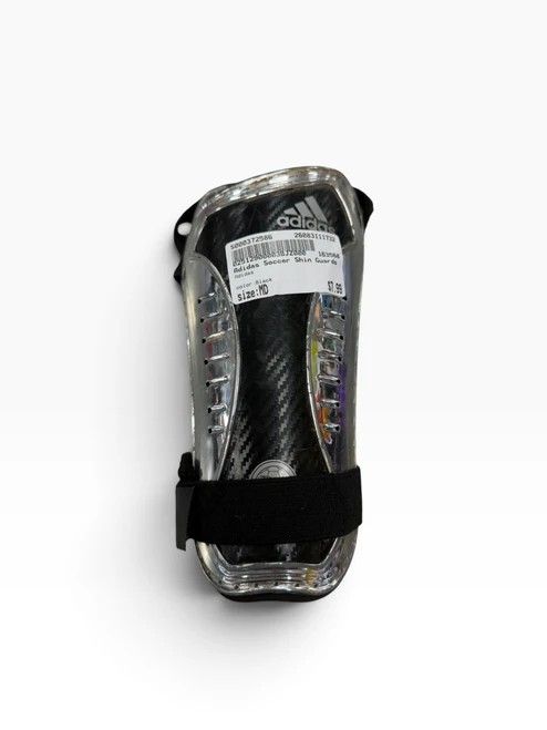 Vist Large View of Product Image Which is Used Adidas Soccer Shin Guards Junior Black MD