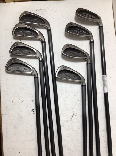 Vist Large View of Product Image Which is Used Wilson FAT SHAFT Mens Iron Set RH 3I-PW