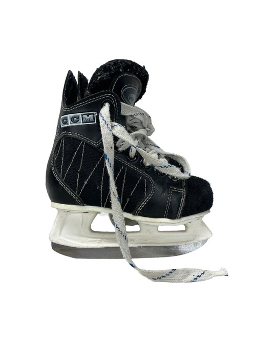 Vist Large View of Product Image Which is Used CCM 60 Youth Hockey Skate Black Youth 09.0