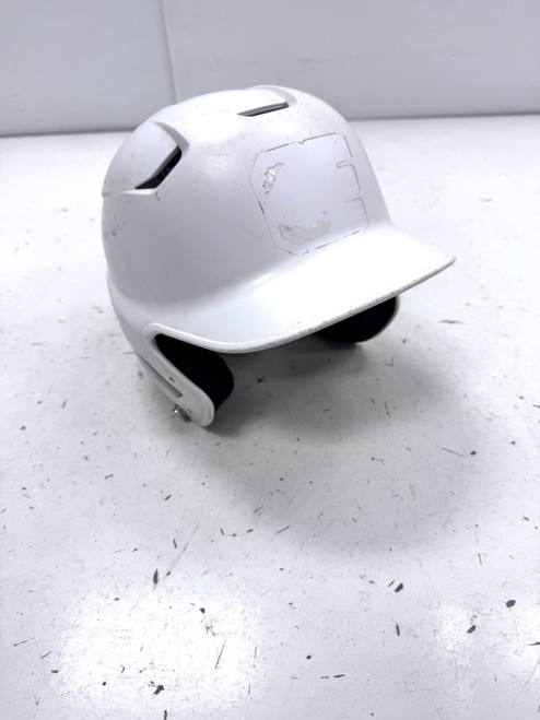 Vist Large View of Product Image Which is Used Easton SR 7 1/8-7 1/2 Batting Helmet No Mask White Fits all
