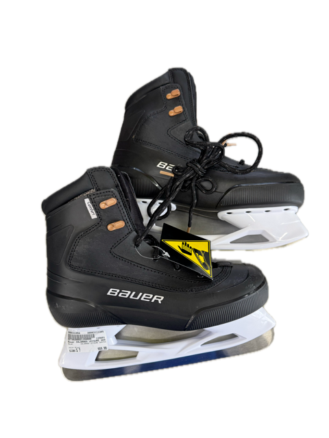 Vist Large View of Product Image Which is Used Bauer COLORADO LEISURE SKATES Mens Softboot Skate Black Senior 7