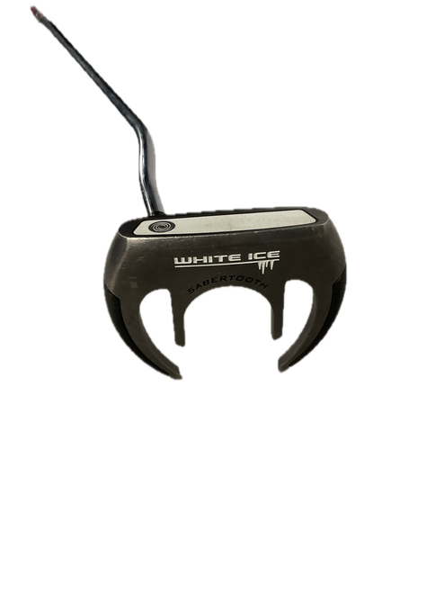 Vist Large View of Product Image Which is Used Odyssey WHITE ICE SABERTOOTH Mens Putter LH