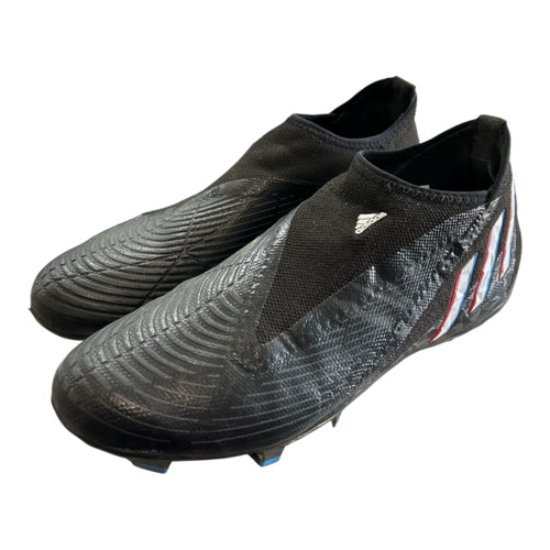 Vist Large View of Product Image Which is Used Adidas Soccer Cleats Black Senior 7