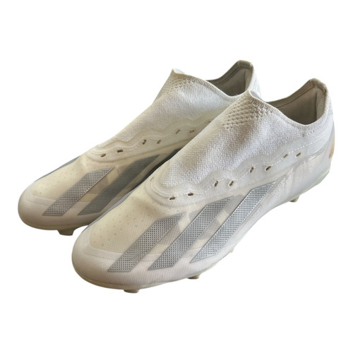Vist Large View of Product Image Which is Used Adidas Soccer Cleats White Senior 7