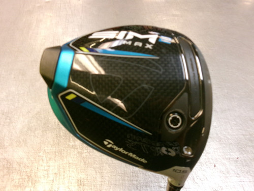 Vist Large View of Product Image Which is Used Taylormade SIM 2 MAX Mens Driver RH 10.5 Degree