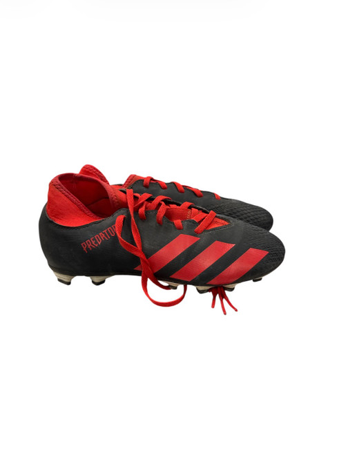 Vist Large View of Product Image Which is Used Adidas Soccer Cleats Black Senior 5