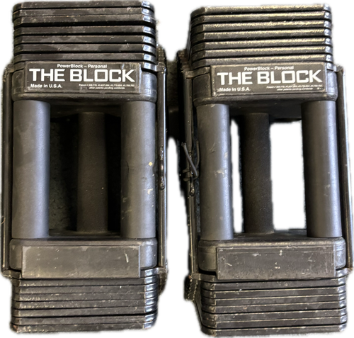 Vist Large View of Product Image Which is Used PowerBlock Adj Dumbbells 5-40 LB
