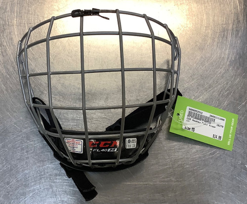 Vist Large View of Product Image Which is Used CCM Hockey Full Visor MD