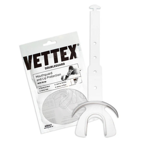 Vist Large View of Product Image Which is New VETTEX DOUBLE MG WITH LIP PROTECTION-ADULT WHITE