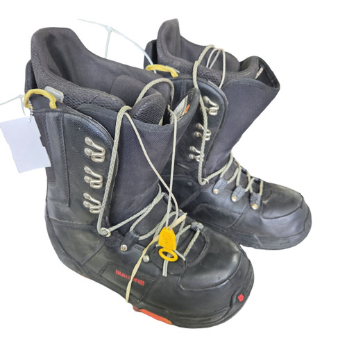 Vist Large View of Product Image Which is Used Burton PROGRESSION MENS 10.5 Mens Snowboard Boots Black Senior 10.5