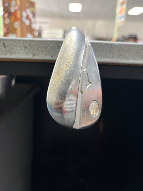 Vist Large View of Product Image Which is Used Mizuno S18 Golf Wedge Mens RH 58 Degree