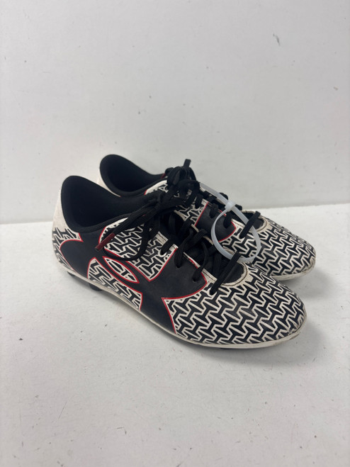 Vist Large View of Product Image Which is Used Under Armour LOW Soccer Cleats White Junior 02.5