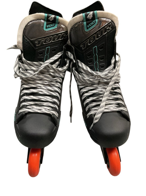 Vist Large View of Product Image Which is Used Roller Hockey Skates Black Senior 10