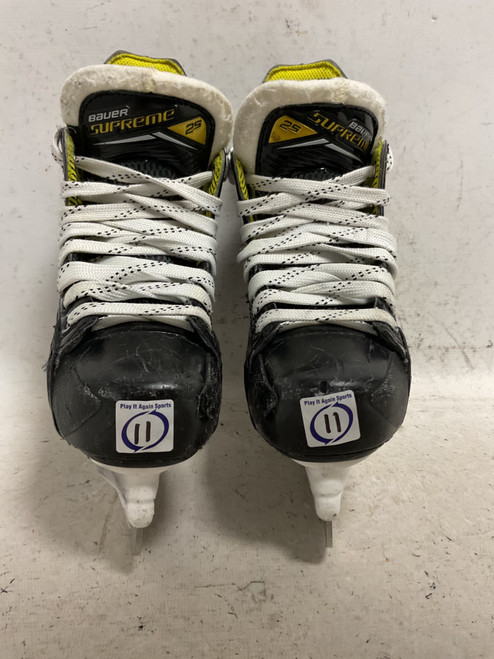 Vist Large View of Product Image Which is Used Bauer SUPREME 2S Youth Hockey Skate Black Youth 11.0