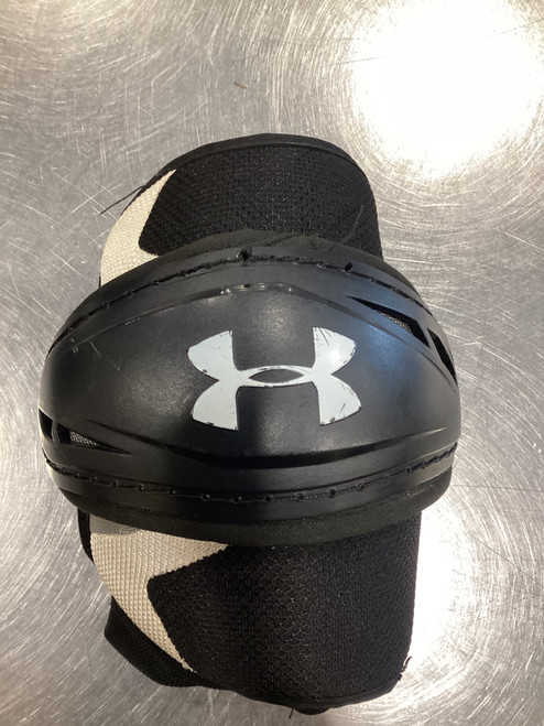 Vist Large View of Product Image Which is Used Under Armour ELBOW PADS Lacrosse Arm Pads/Guards Black MD