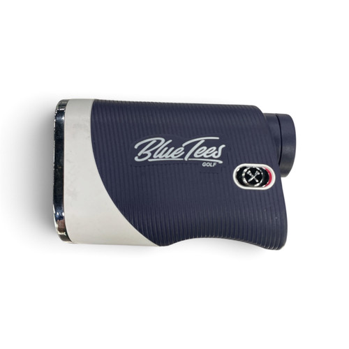 Vist Large View of Product Image Which is Used Blue Tees Golf 3 MAX RANGE FINDER Golf Accessory Navy Blue