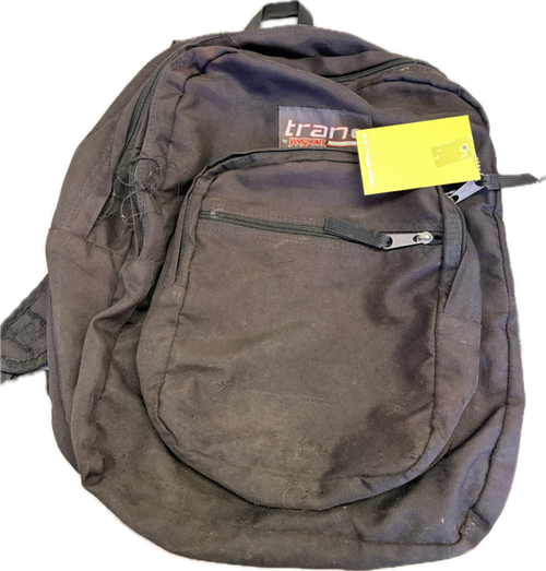Vist Large View of Product Image Which is Used Jansport TRANS BLK Backpack Black