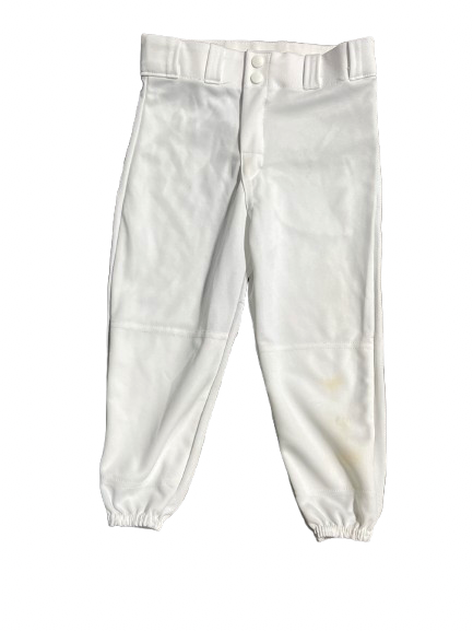 Vist Large View of Product Image Which is Used Rawlings RAWLINGS YTH BASEBALL PANT GREY YTH S BB/SB Pant Boys Grey SM
