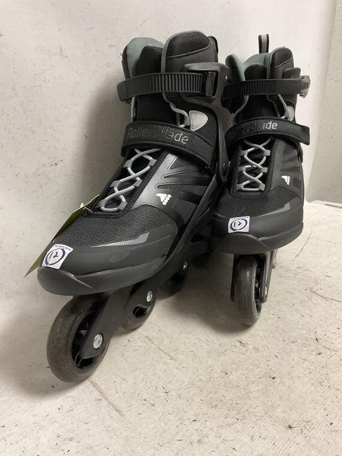 Vist Large View of Product Image Which is Used Rollerblade ZETRABLADE Senior Rec Fitness Skates Black Senior 12