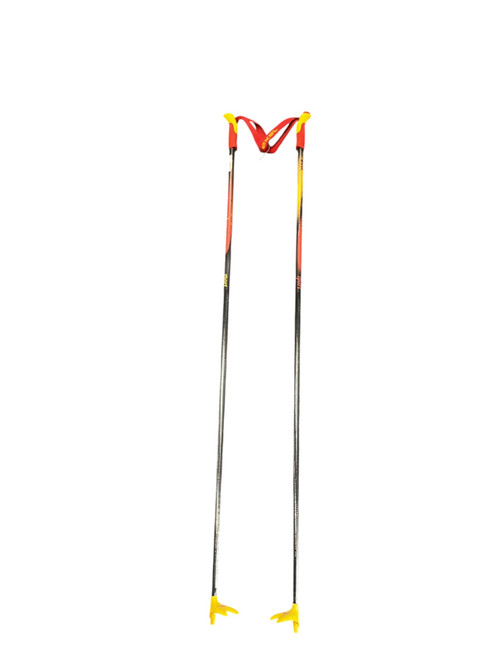Vist Large View of Product Image Which is Used EXEL TALON 145CM Mens XC Ski Poles Red 145 cm / 57 in