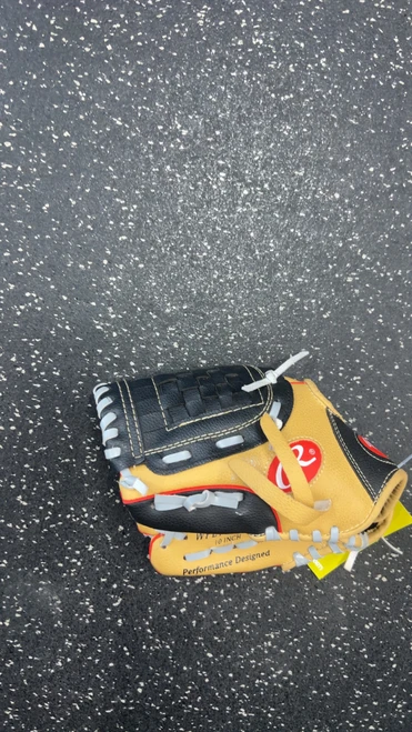 Vist Large View of Product Image Which is Used Rawlings PLAYERS SERIES BB/SB Glove T-ball Red 10"