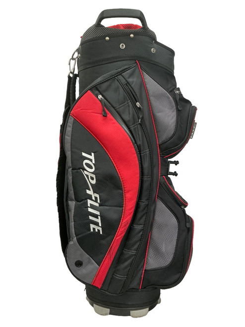 Vist Large View of Product Image Which is Used Top Flite GAMER STAND BAG Mens Stand Bag Black