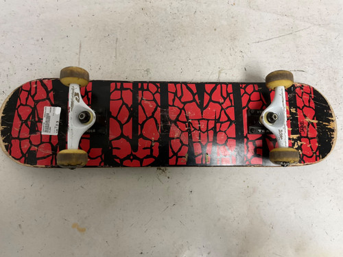 Vist Large View of Product Image Which is Used ALUMNI Complete Skateboard Red 7 1/4"