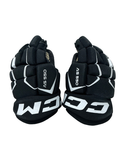 Vist Large View of Product Image Which is Used CCM TRACKS AS550 Youth Gloves Black 8"