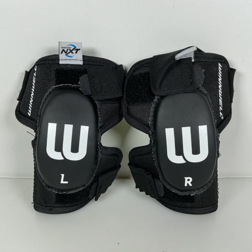 Vist Large View of Product Image Which is Used WinnWell NXT Youth Elbow Pads MD