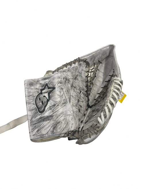 Vist Large View of Product Image Which is Used Brians NETZERO Junior Goalie Catcher White