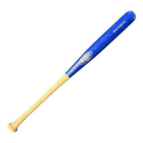Vist Large View of Product Image Which is Used Louisville Slugger BRADLEY HUFFMAN BB/SB Wood Bat 30"