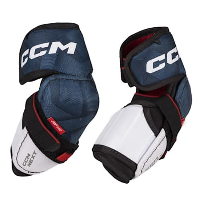 Vist Large View of Product Image Which is New CCM NEXT ELBOW PAD Junior Elbow Pads None LG
