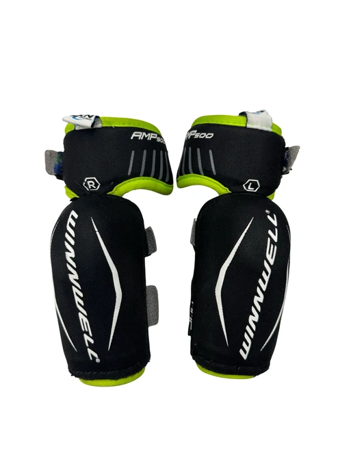 Vist Large View of Product Image Which is Used WinnWell AMP500 Junior Elbow Pads MD