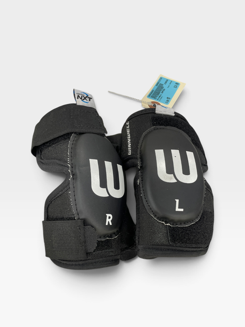 Vist Large View of Product Image Which is Used WinnWell AMP500 Youth Elbow Pads MD