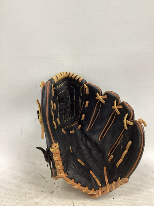 Vist Large View of Product Image Which is Used Reebok VR6000 BB/SB Glove RH Throw Black 10 1/2"
