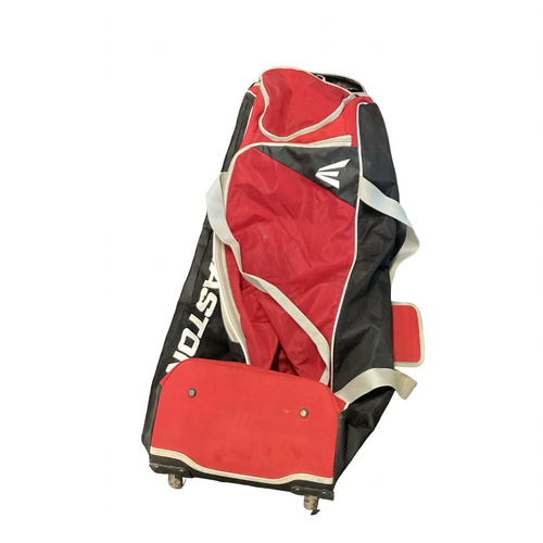 Vist Large View of Product Image Which is Used Easton WHEELED BAG BB/SB Player Wheeled Bag Red