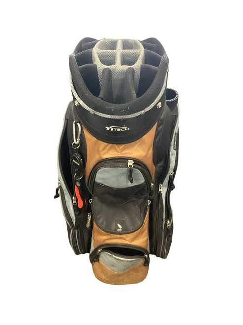Vist Large View of Product Image Which is Used TI TECH CART BAG Mens Cart Bag Brown