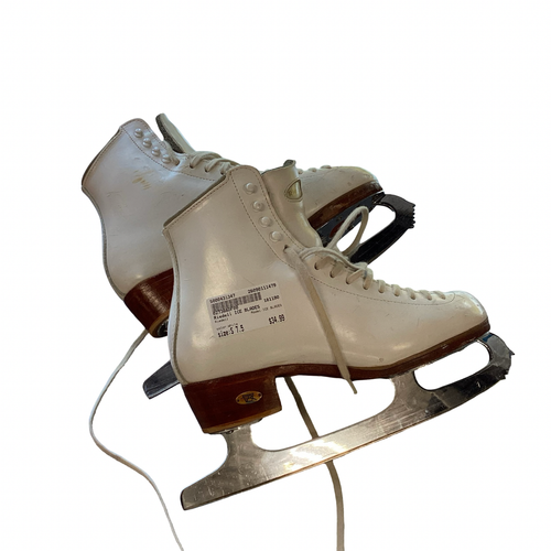 Vist Large View of Product Image Which is Used Riedell ICE BLADES Mens Figure Skate White Senior 7.5