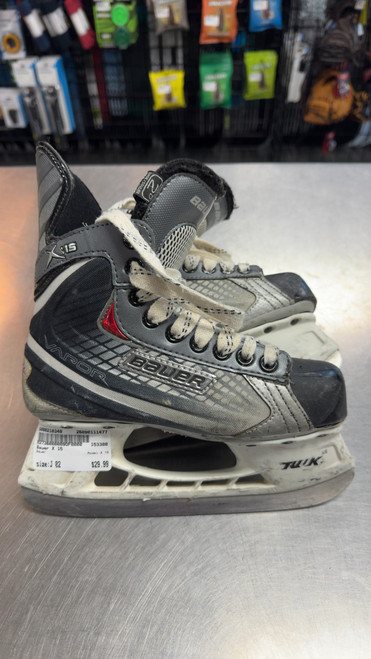 Vist Large View of Product Image Which is Used Bauer X 15 Junior Hockey Skate Junior 02
