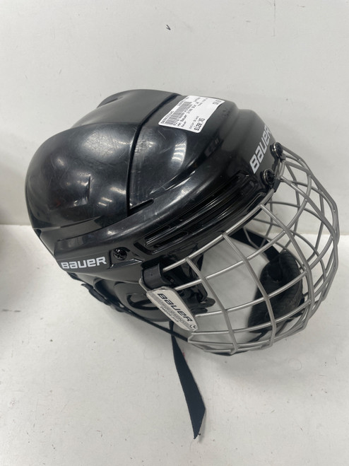 Vist Large View of Product Image Which is Used Bauer 2100 JR Helmet Cage Combo Black XS